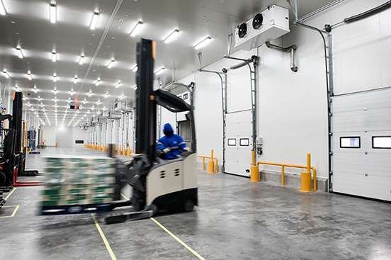 Security camera and access control installed at a Greater Philadelphia warehouse by Girsh Alarm