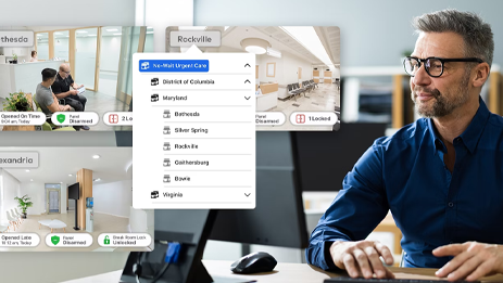 Multi-Site Video Management for Greater Philadelphia businesses by Girsh Alarm Company Inc