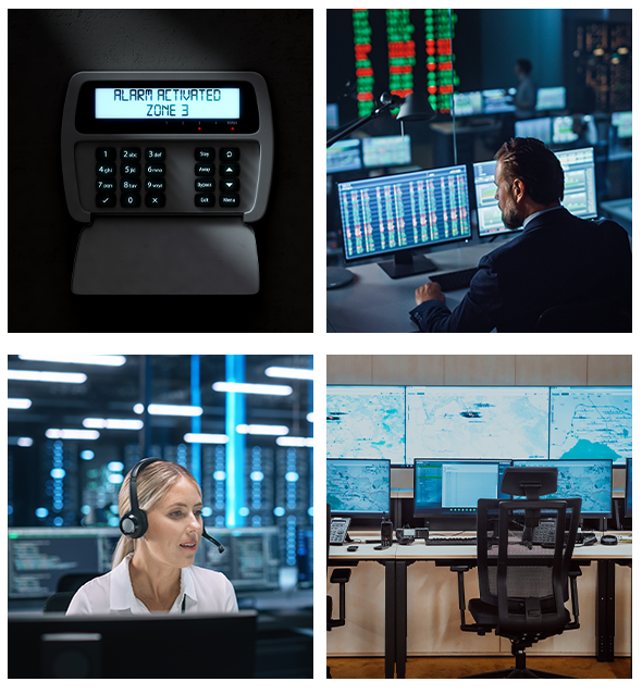 Commercial monitoring services including intrusion, fire, and video monitoring in Philadelphia