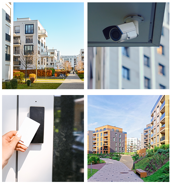 Property management security services including access control, cameras, and monitoring in Philadelphia